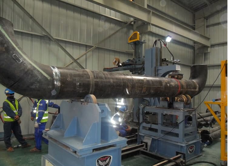 large pipe rotator md