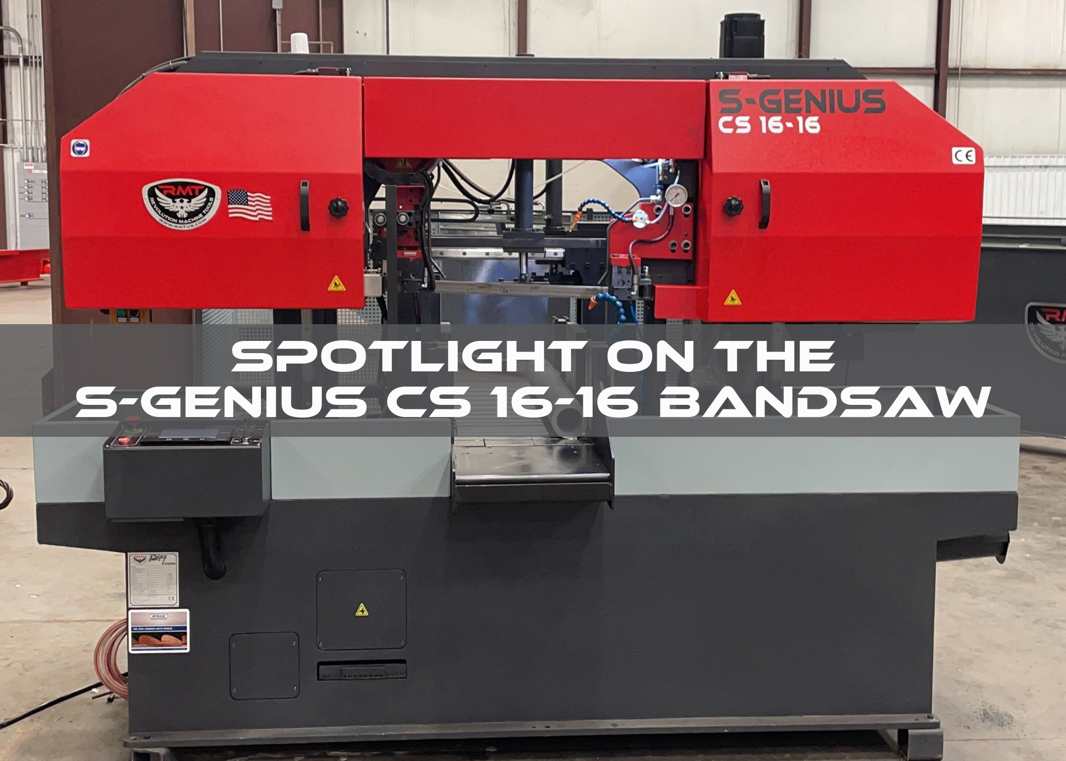 Spotlight on the S-GENIUS™ CS 16-16 Bandsaw